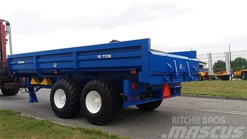 Tinaz 10 tons dumpervogn forberedt til ramper Muut ympäristökoneet