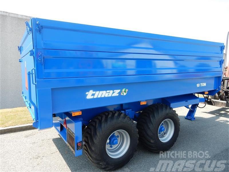 Tinaz 10 tons dumpervogn med 2x30 cm ekstra sider Muut ympäristökoneet