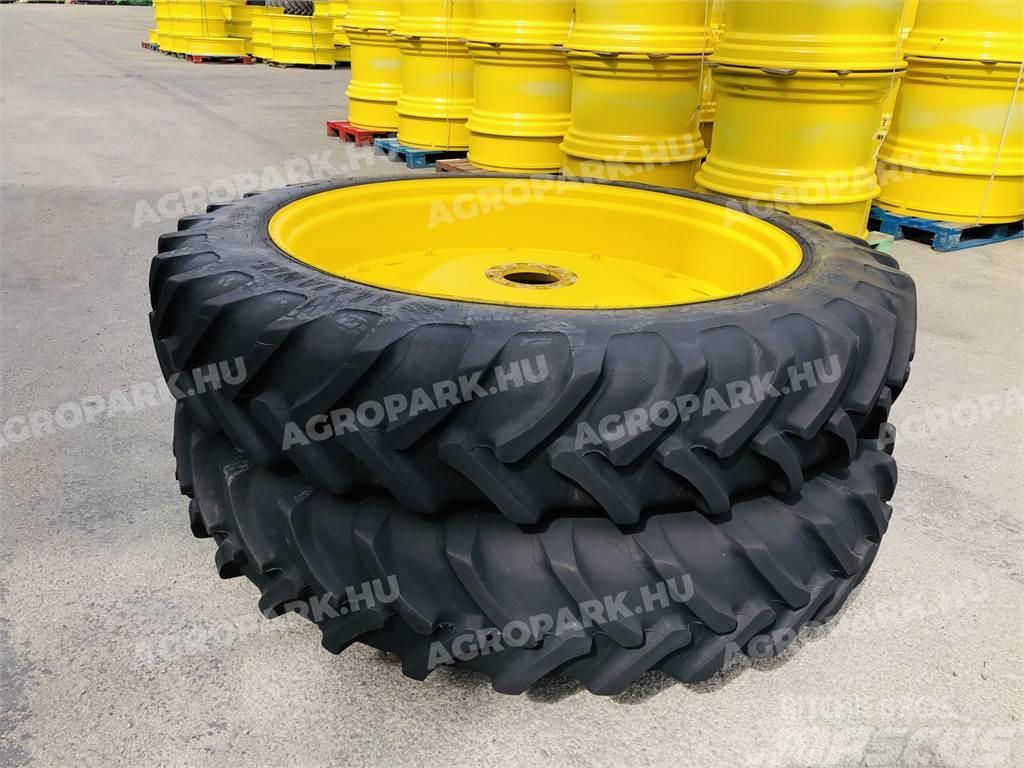  Adjustable row crop wheel set 270/95R36 and 340/85 Renkaat ja vanteet