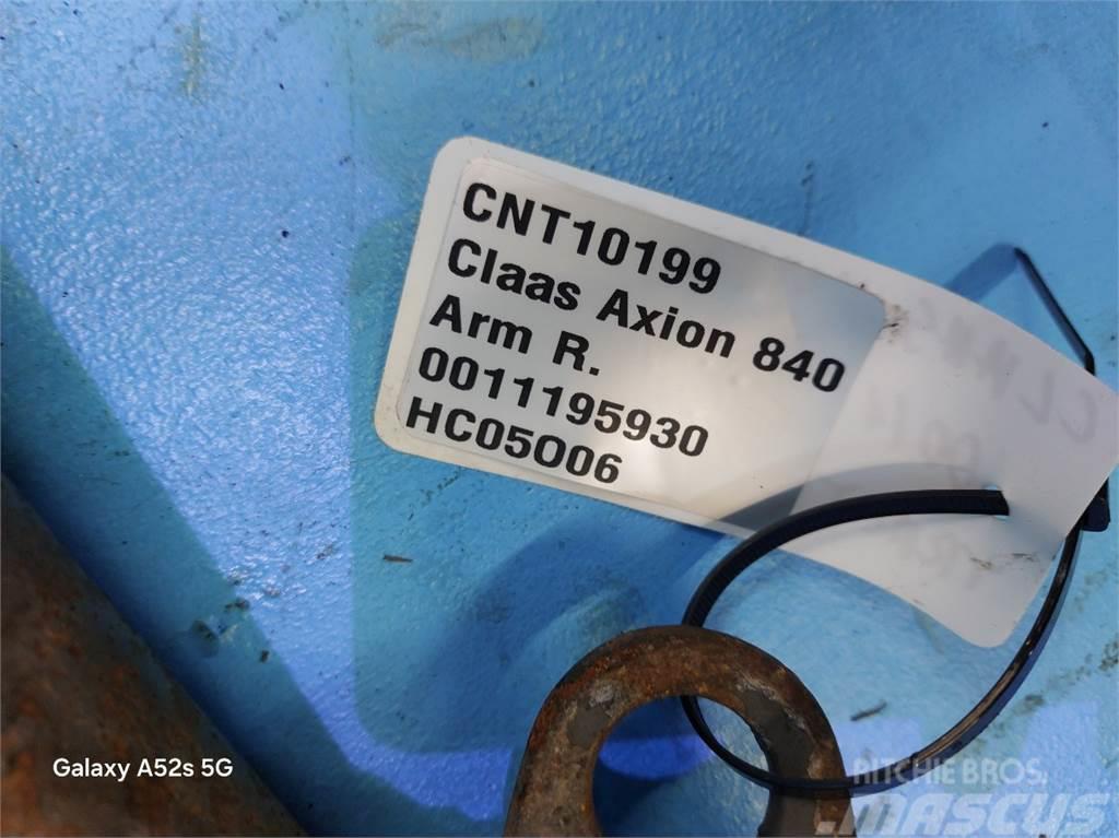 CLAAS Axion 840 Lisävarusteet ja komponentit