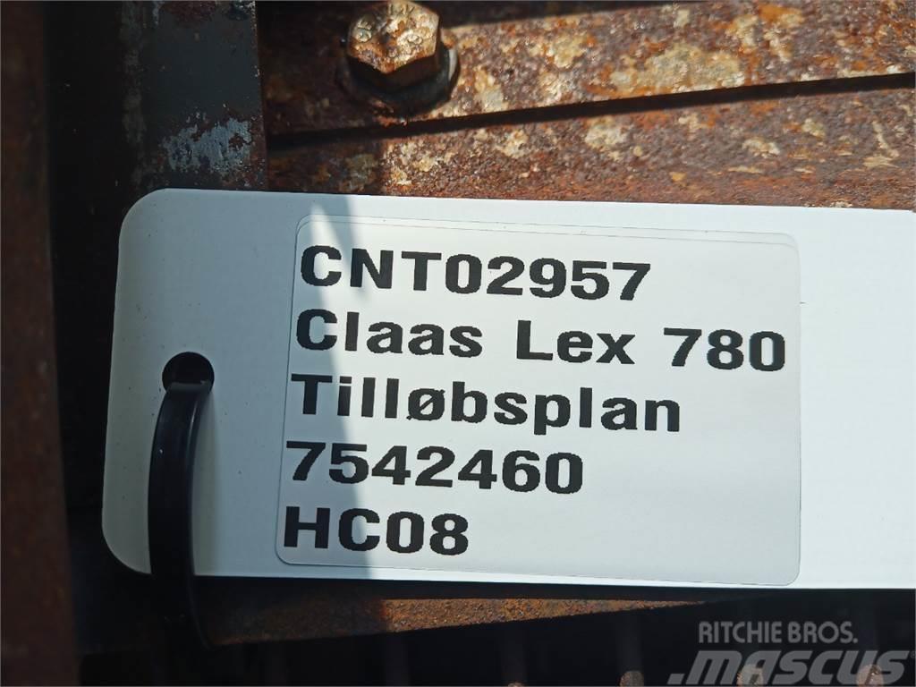 CLAAS Lexion 780 Hiekan- ja suolanlevittimet