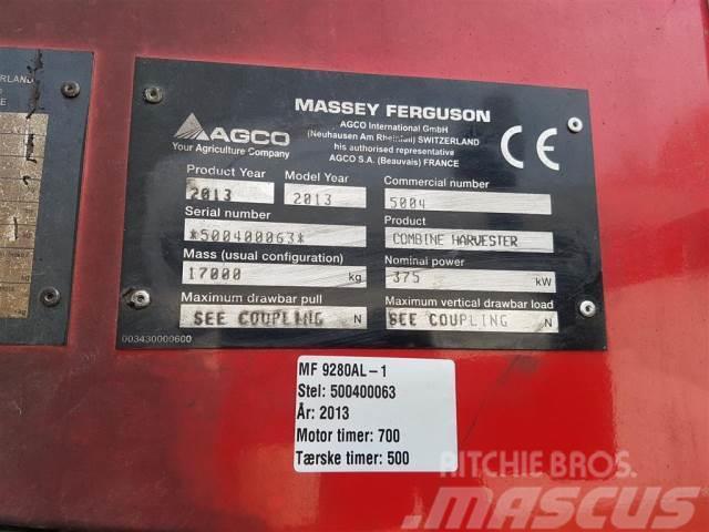 Massey Ferguson 9280 Leikkuupuimurit