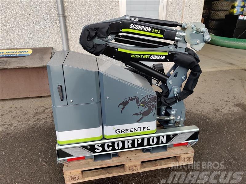 Greentec Scorpion 330-4 S PÅ LAGER - OMGÅENDE LEVERING Pensasleikkurit