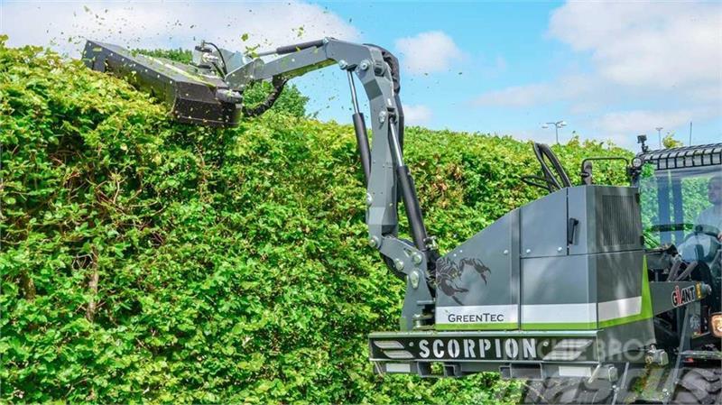 Greentec Scorpion 430 Basic Front Til læssemaskiner - PÅ LA Pensasleikkurit