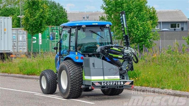 Greentec Scorpion 430-4 S PLUS model med ROTATOR - PÅ LAGER Pensasleikkurit