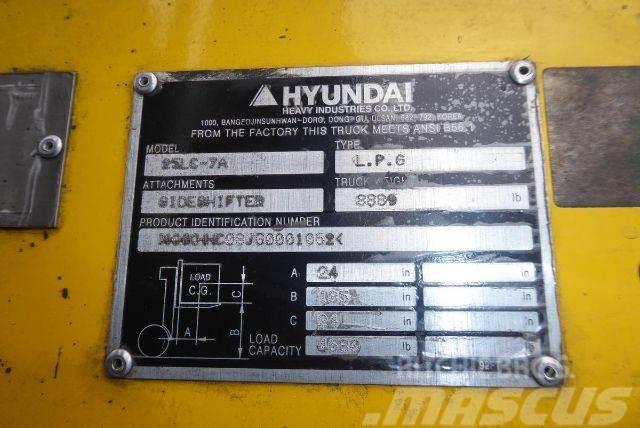 Hyundai 25LC-7A Muut haarukkatrukit