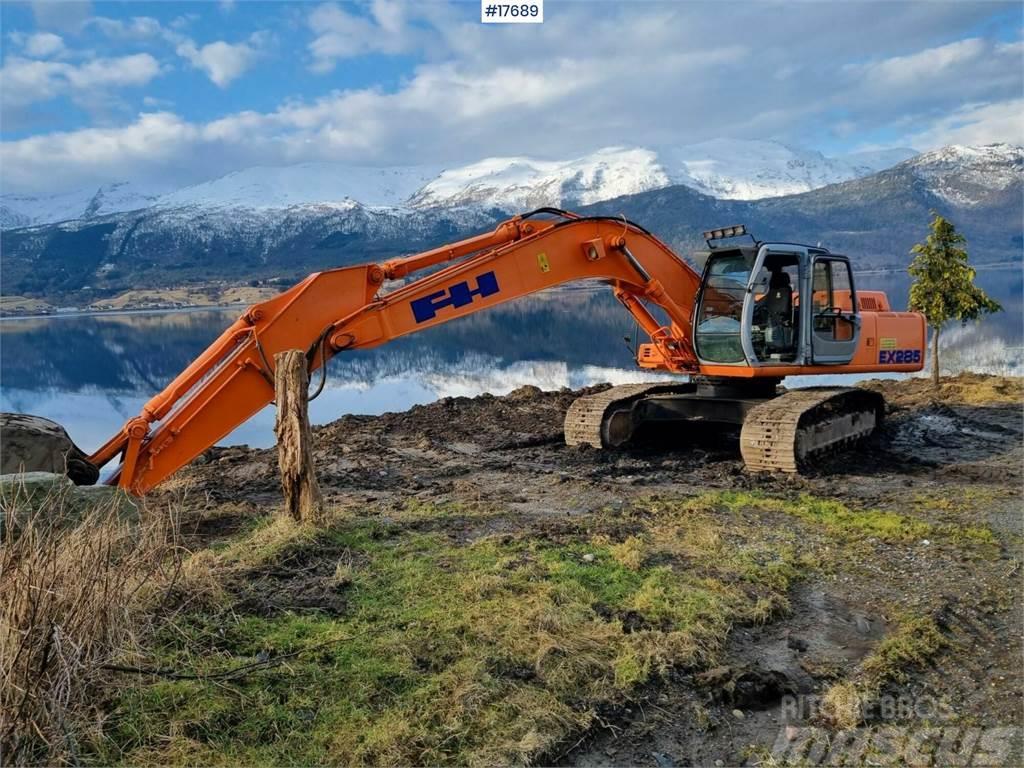 Fiat-Hitachi EX 285 for sale with digging tray Telakaivukoneet