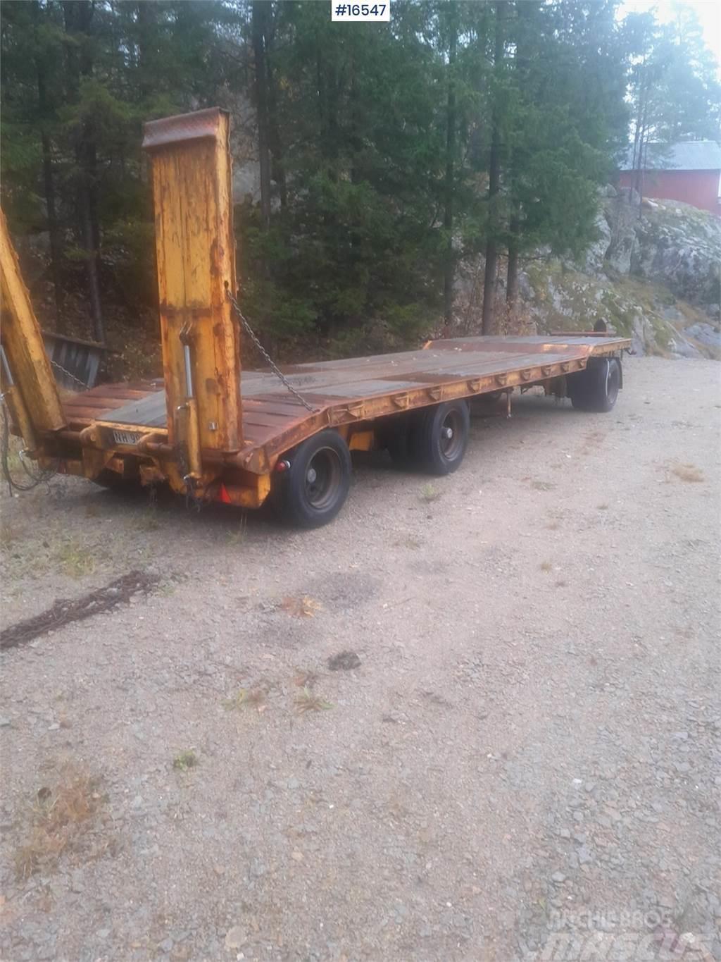  GMV 875 Machine trailer Muut perävaunut