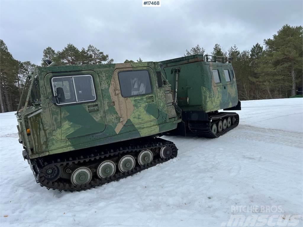  Hågglunds BV 206D Tracked trailer w/ rear trailer  Tienhoitoautot