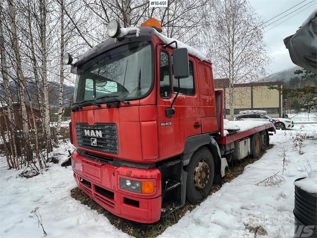 MAN 24.403 truck repair object Lava-kuorma-autot