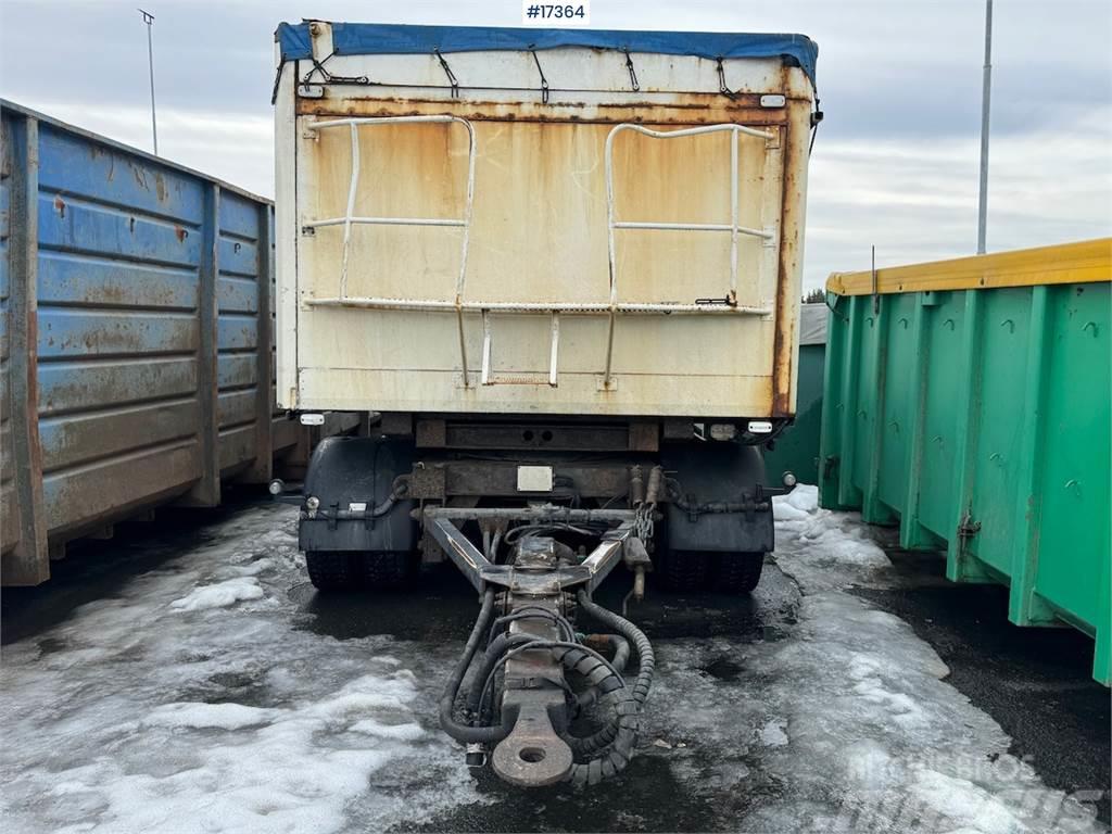 NTM potato trailer w/ backwards tip and side opening Muut perävaunut