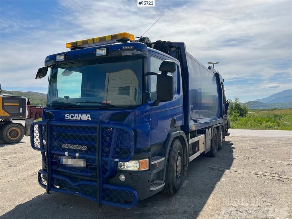 Scania P400 6x2 compactor truck, REP OBJECT Jäteautot