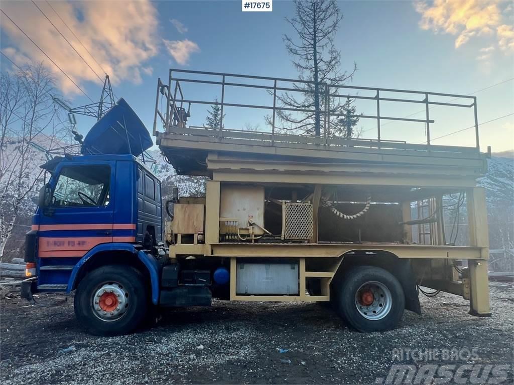 Scania P93m lift truck (motor equipment) Nostolava-autot