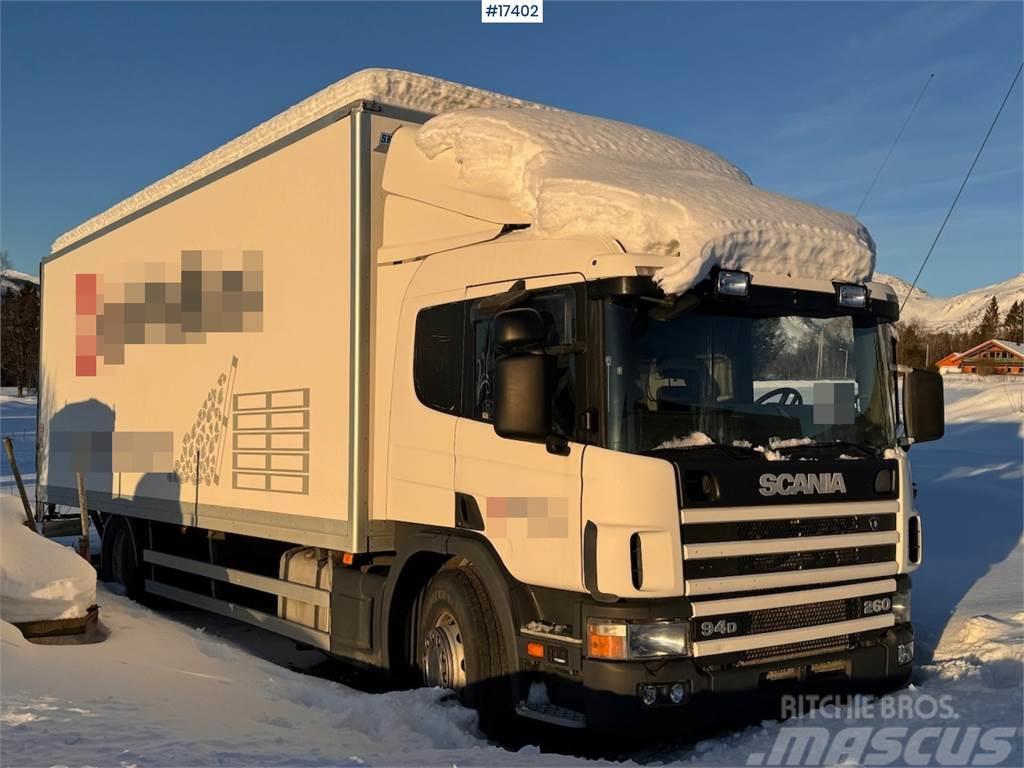 Scania P94DB4x2NB260 box truck rep object Umpikorikuorma-autot