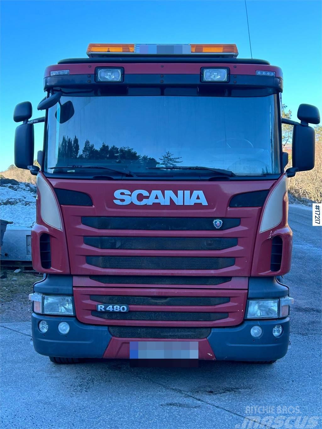 Scania R480 6x2 combi Fico suction/pump truck for sale as Säiliöautot