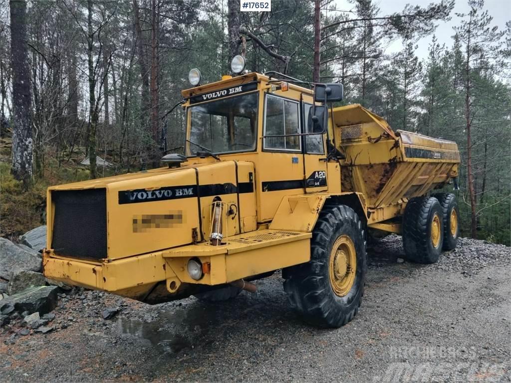 Volvo A20 6x6 dump truck ready for delivery Dumpperit