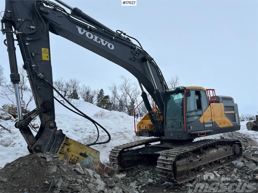 Volvo EC380EL excavator w/ 4370 hours WATCH VIDEO Telakaivukoneet