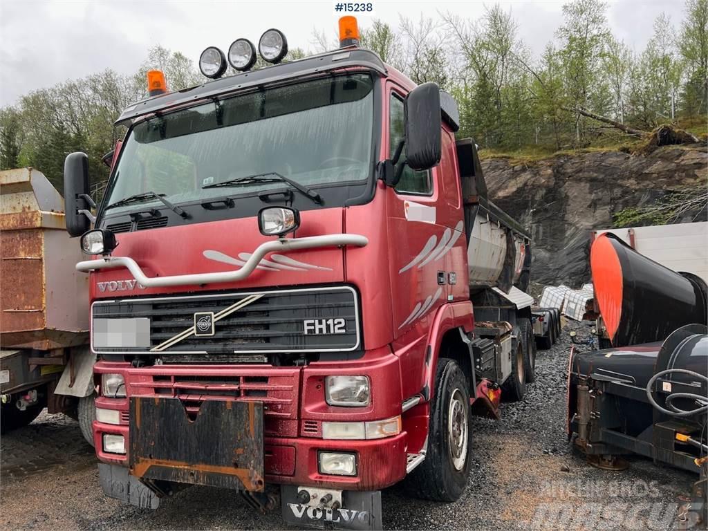 Volvo FH12 Tipper 6x2 w/ plowing rig and underlying shea Sora- ja kippiautot