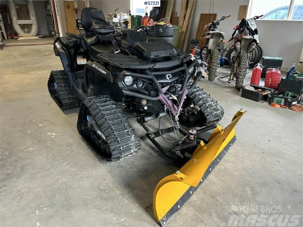 Can-am Outlander 1000 Max XTP with track kit, plow and sa Muut metsäkoneet