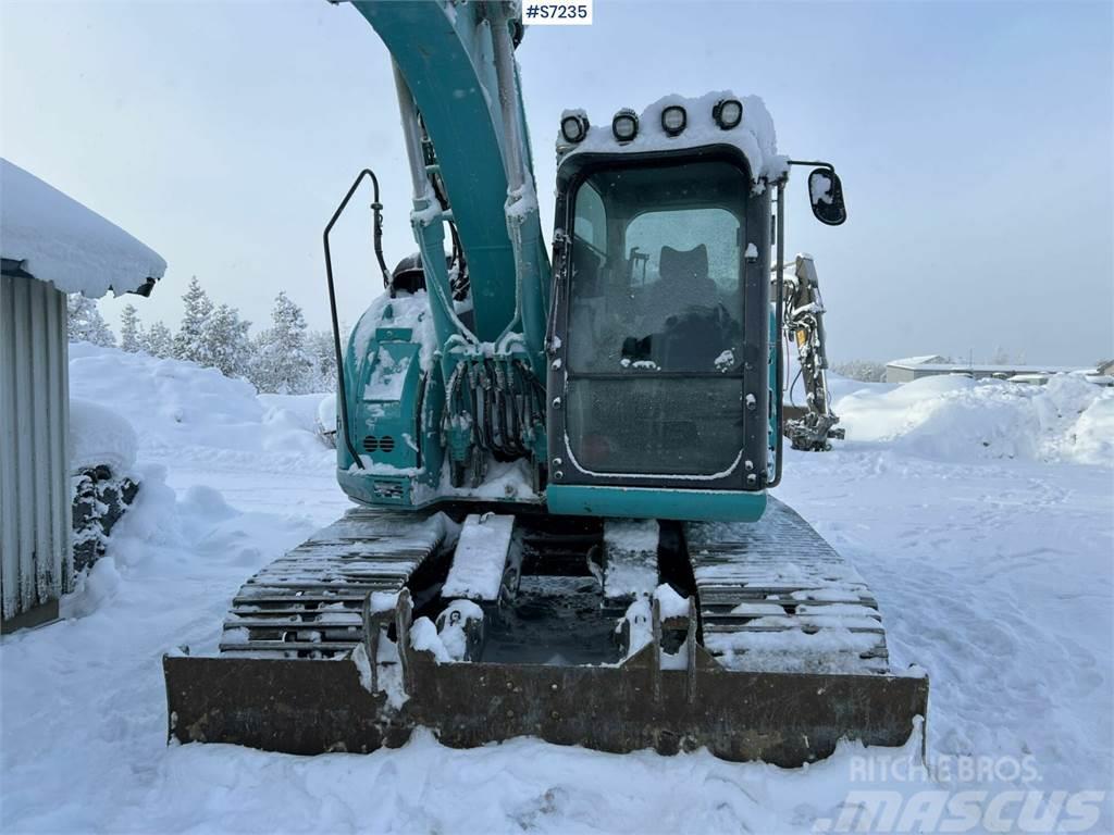 Kobelco SK140 SRLC-5 Excavator with Engcon rototilt Telakaivukoneet