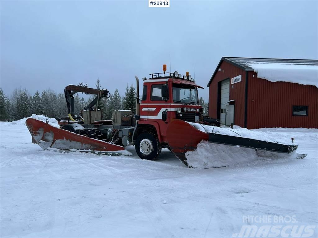 Scania LBS 111 with plow equipment, Tractor registered Kuorma-autoalustat
