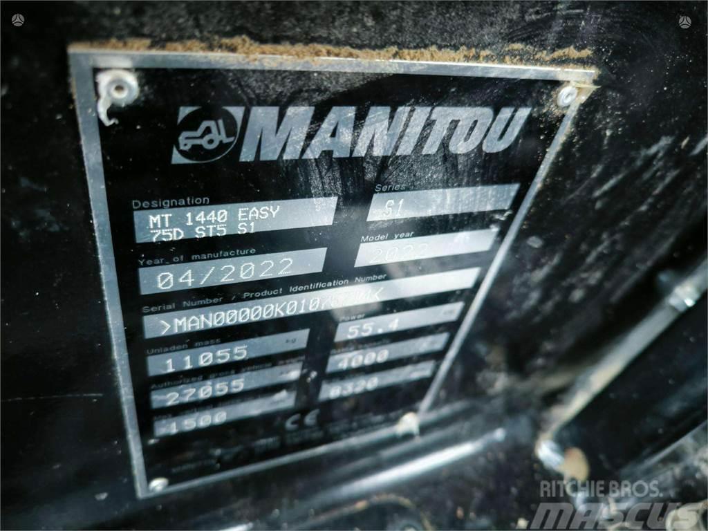 Manitou MT 1440 easy Etukuormaimet ja kaivuulaitteet
