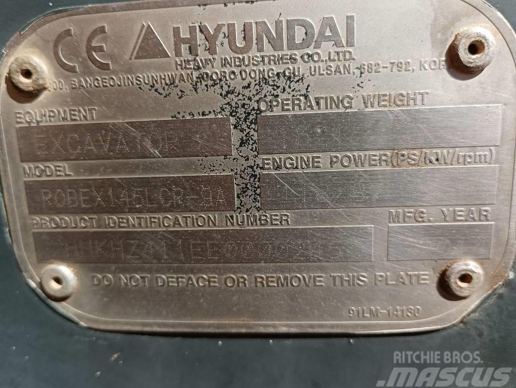 Hyundai R 145 Telakaivukoneet