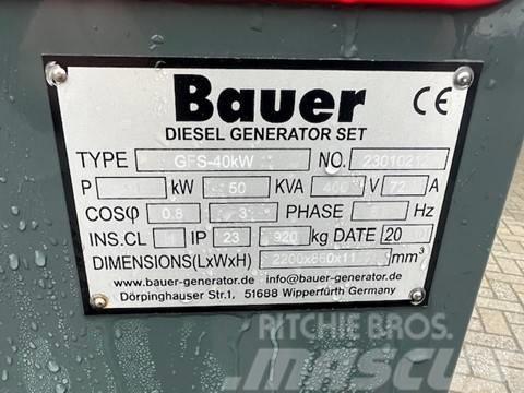 Bauer GFS-40 kW Dieselgeneraattorit