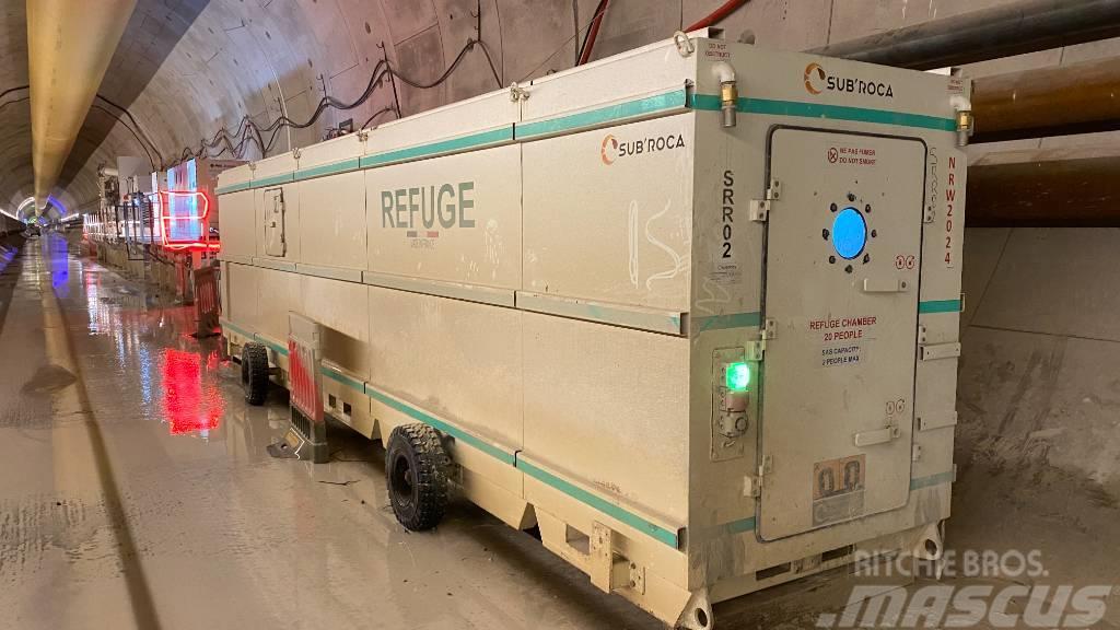  SUB'ROCA Tunnel Refuge chamber 20 people Muut maanalaiset louhintalaitteet