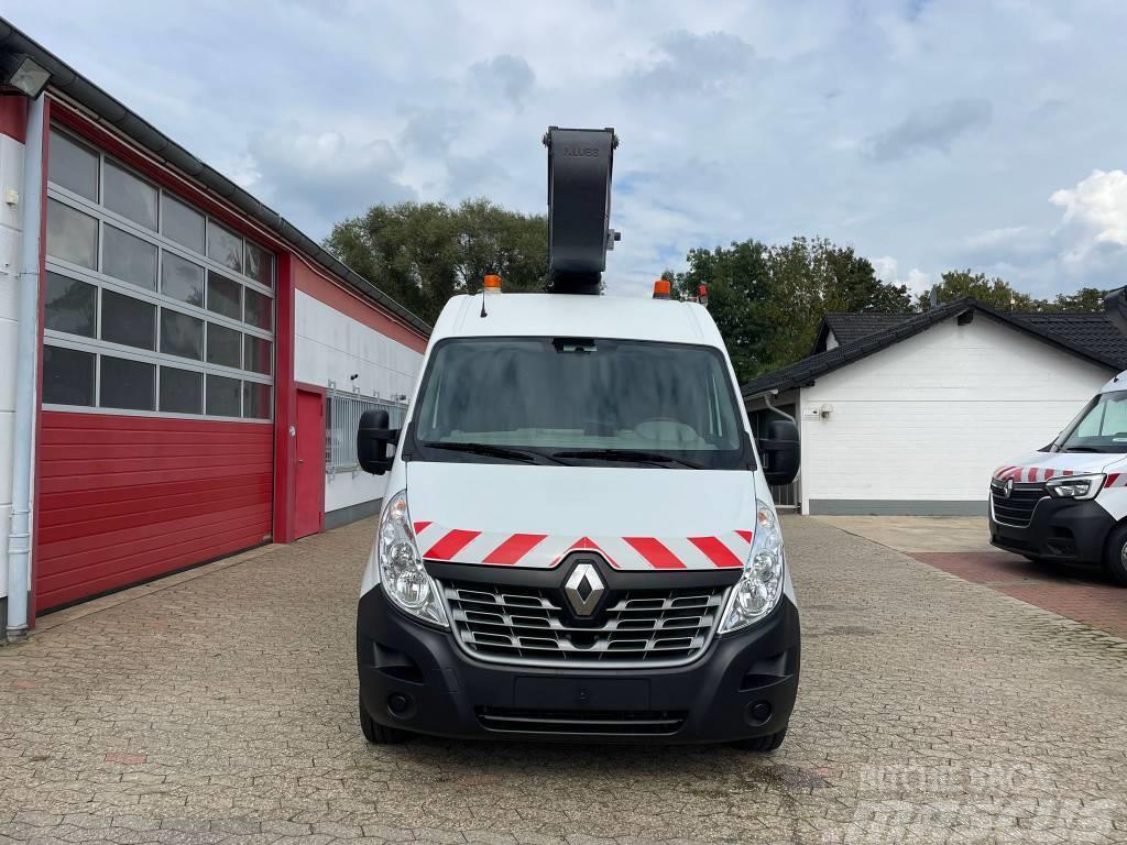 Renault Master Hubarbeitsbühne KLUBB K 38P Korb 200kg EURO Nostolava-autot