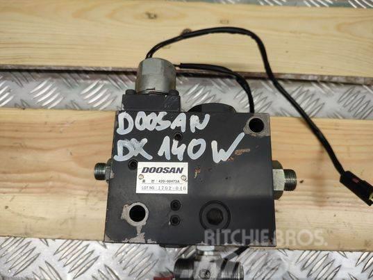 Doosan DX 140 W (1702-046)  hydraulic block Hydrauliikka
