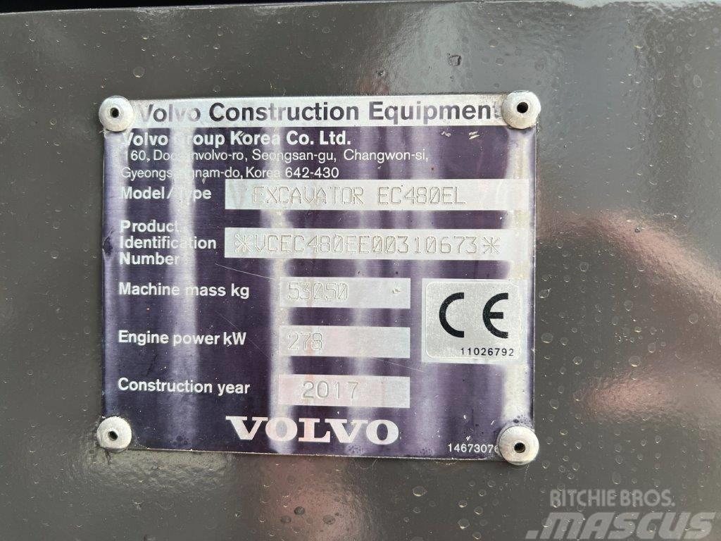 Volvo EC480EL Telakaivukoneet