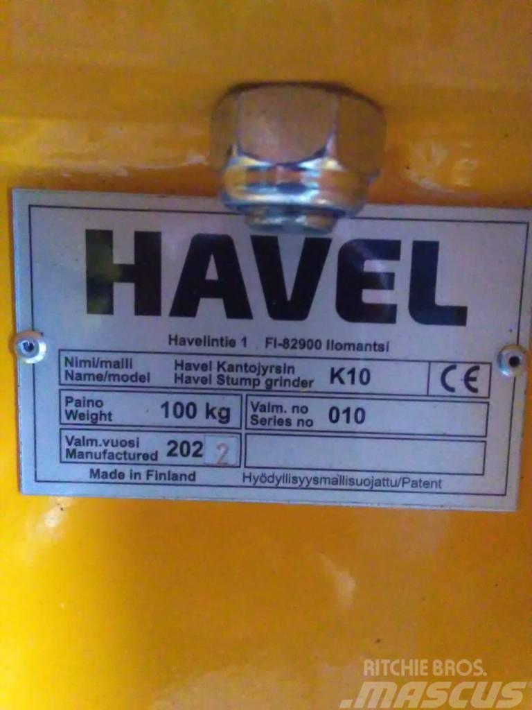  Havel K10 kantojyrsin 1,5-10 t koneisiin Jyrsimet