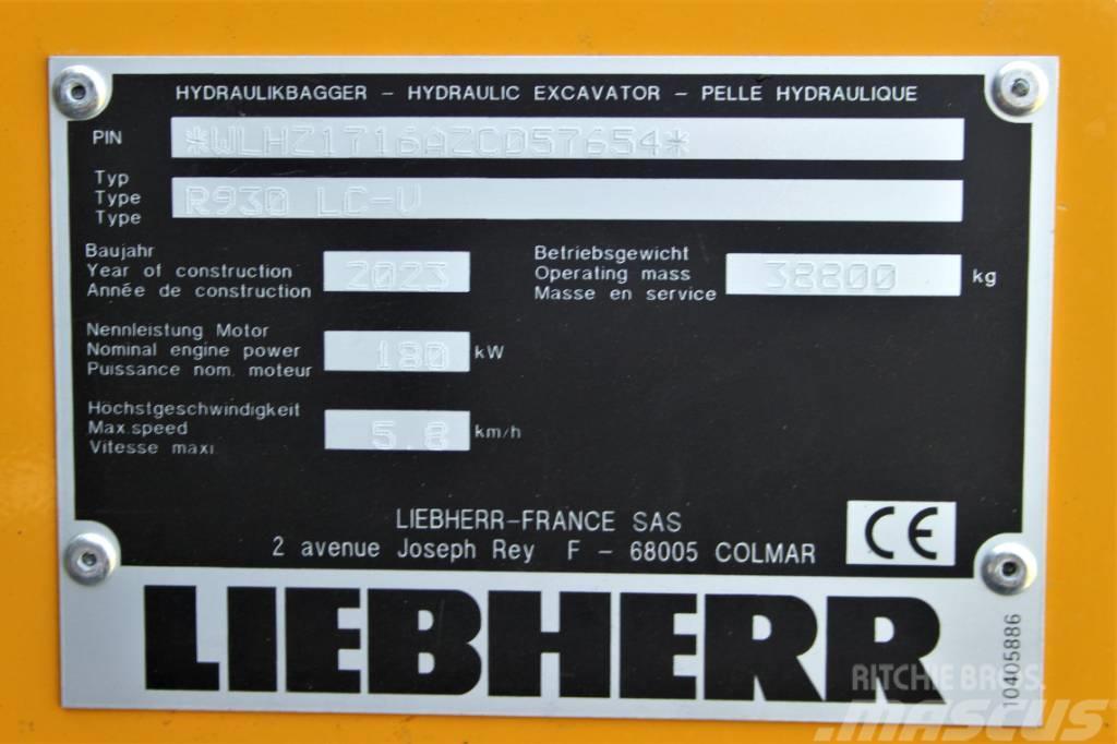 Liebherr R 930 LC-V Telakaivukoneet
