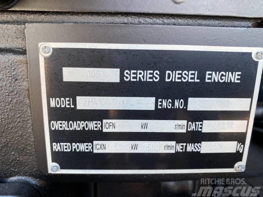Bauer GFS-50KW ATS 62.5KVA Diesel Generator 400/230V Dieselgeneraattorit