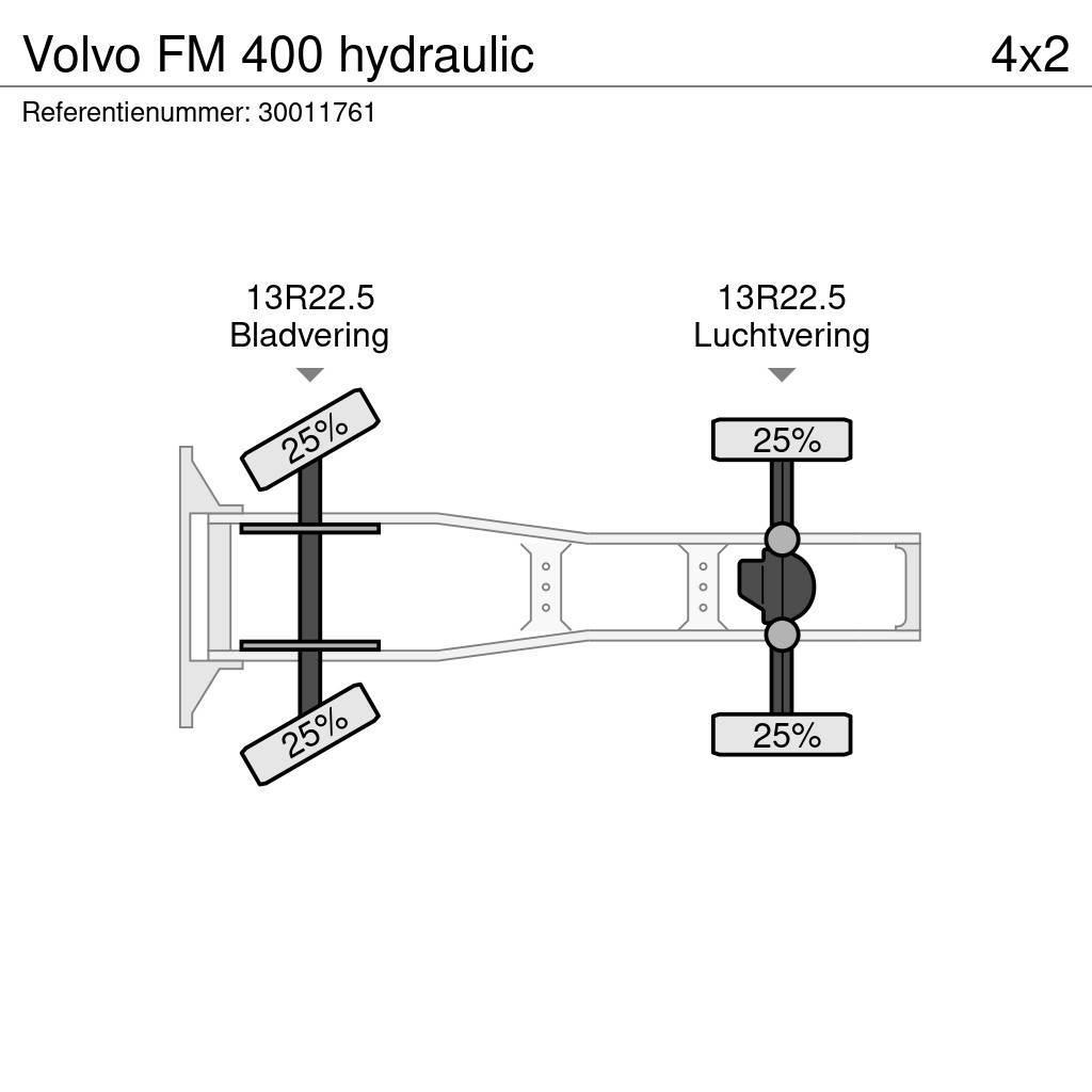 Volvo FM 400 hydraulic Vetopöytäautot