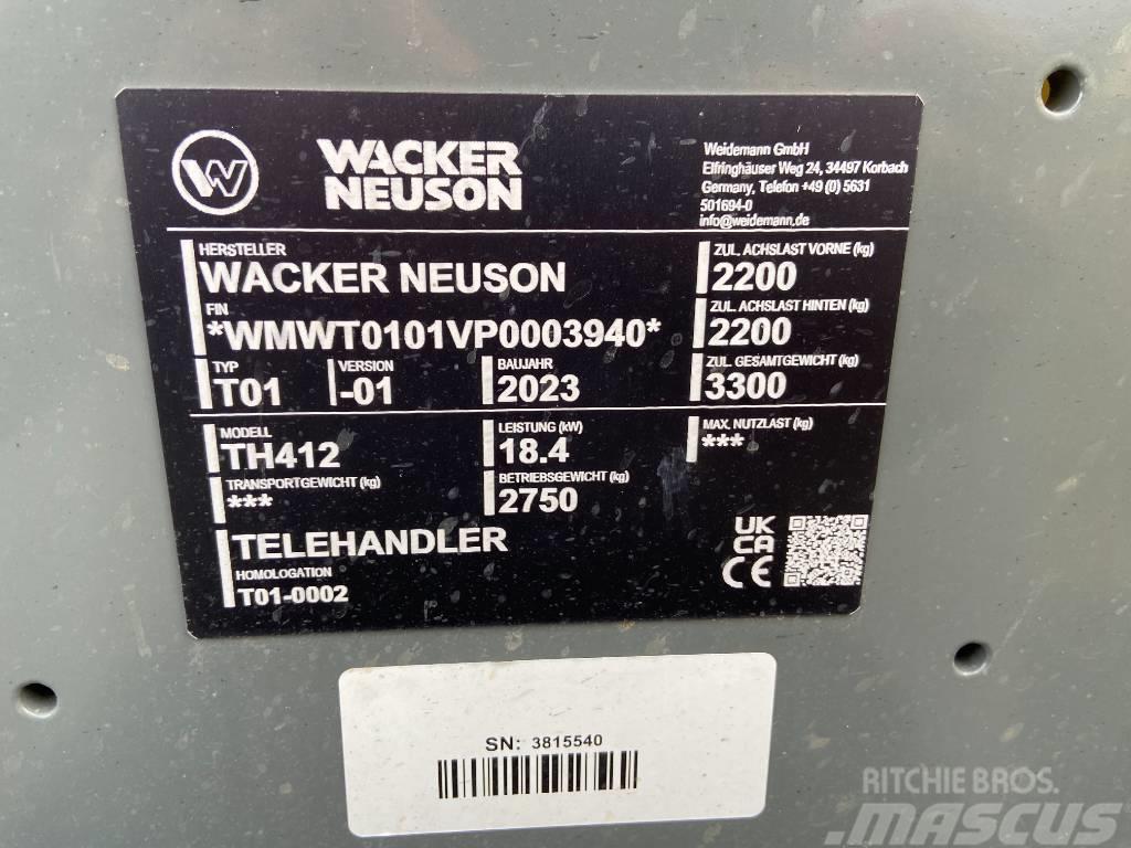 Wacker Neuson TH412 Kurottajat