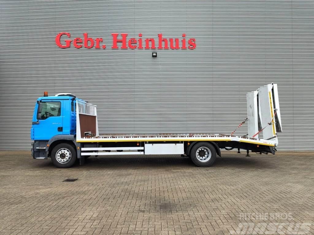 MAN TGM 18.290 4x2 Euro 5 Winch Ramps German Truck! Autonkuljetusautot