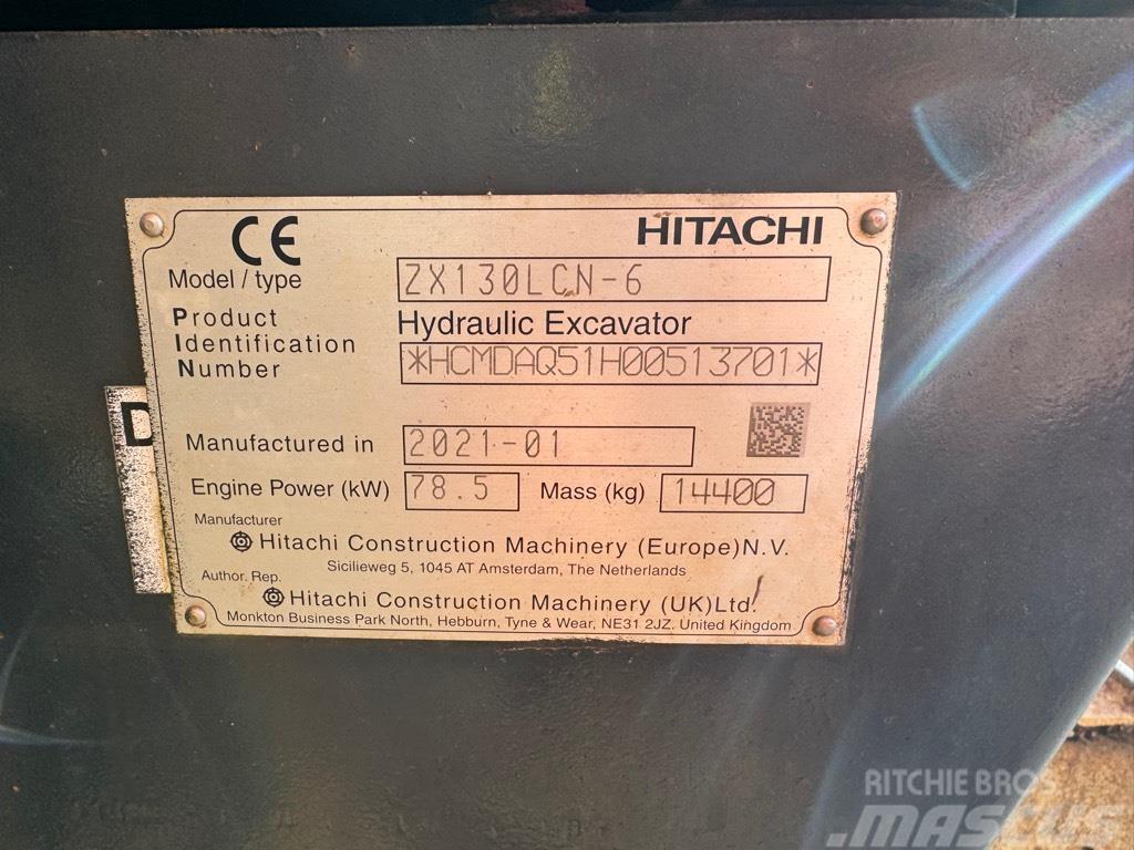 Hitachi ZX 130-6 Telakaivukoneet