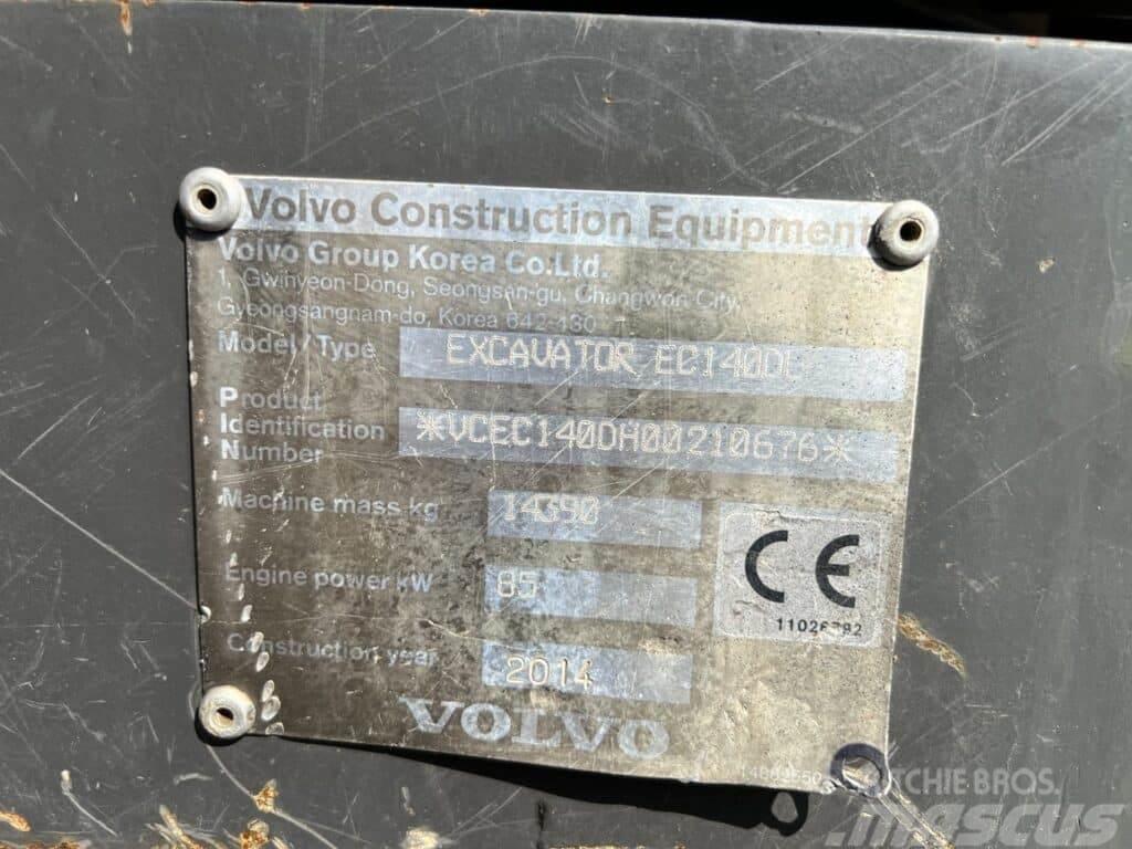 Volvo EC140DL Telakaivukoneet