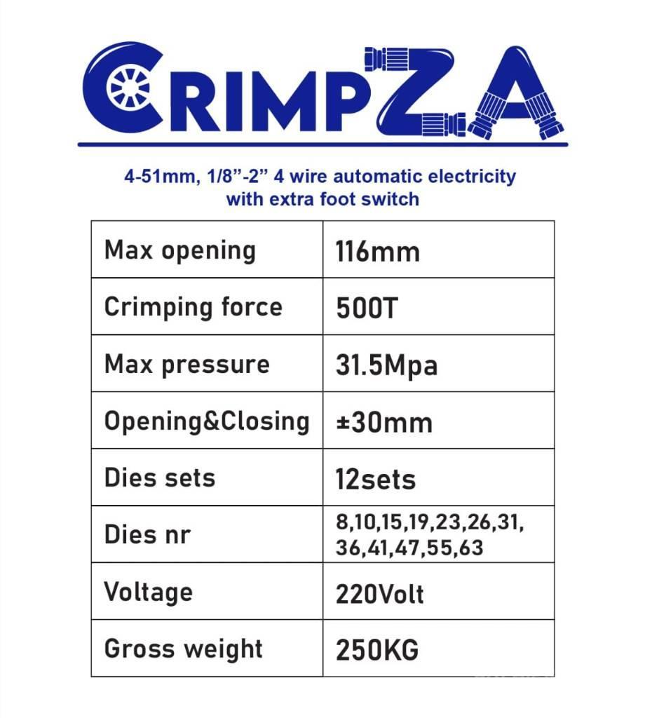  CrimpZA Crimping, Skiving, Cutting Equipment 12v/2 Muut koneet