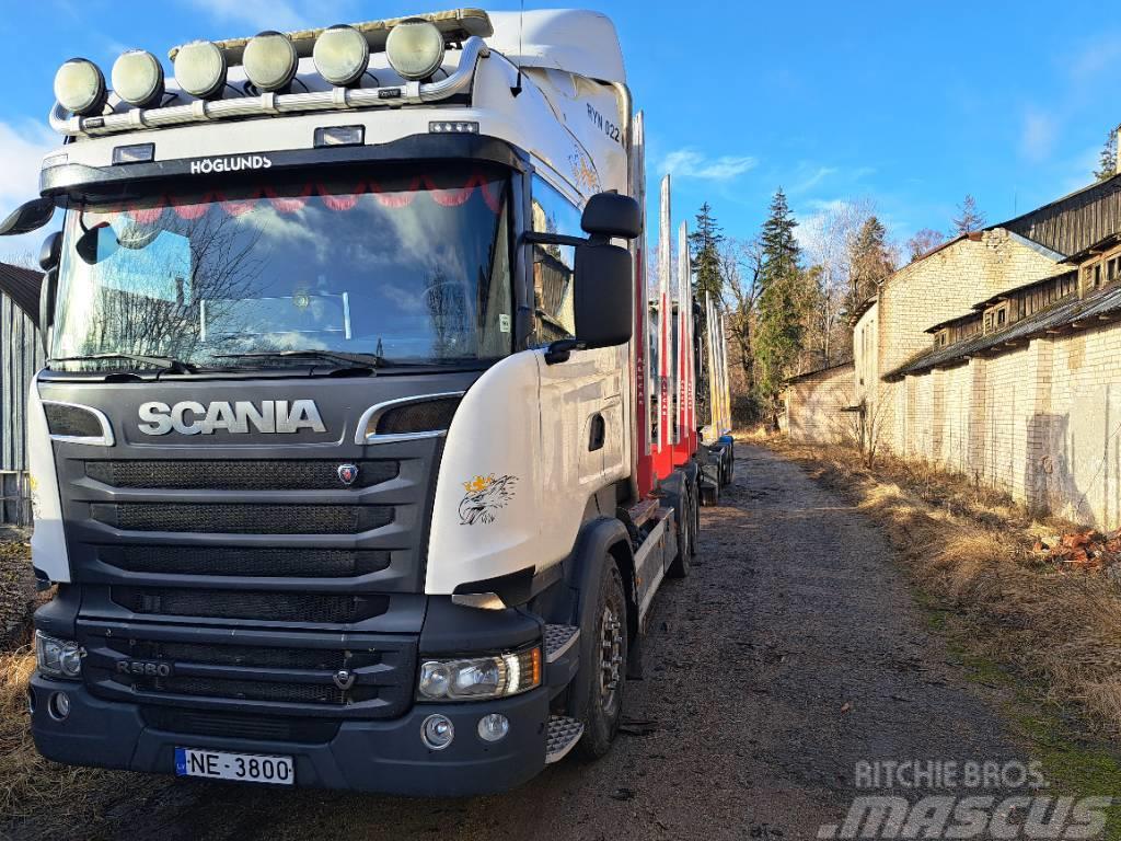 Scania R 580 Puuautot