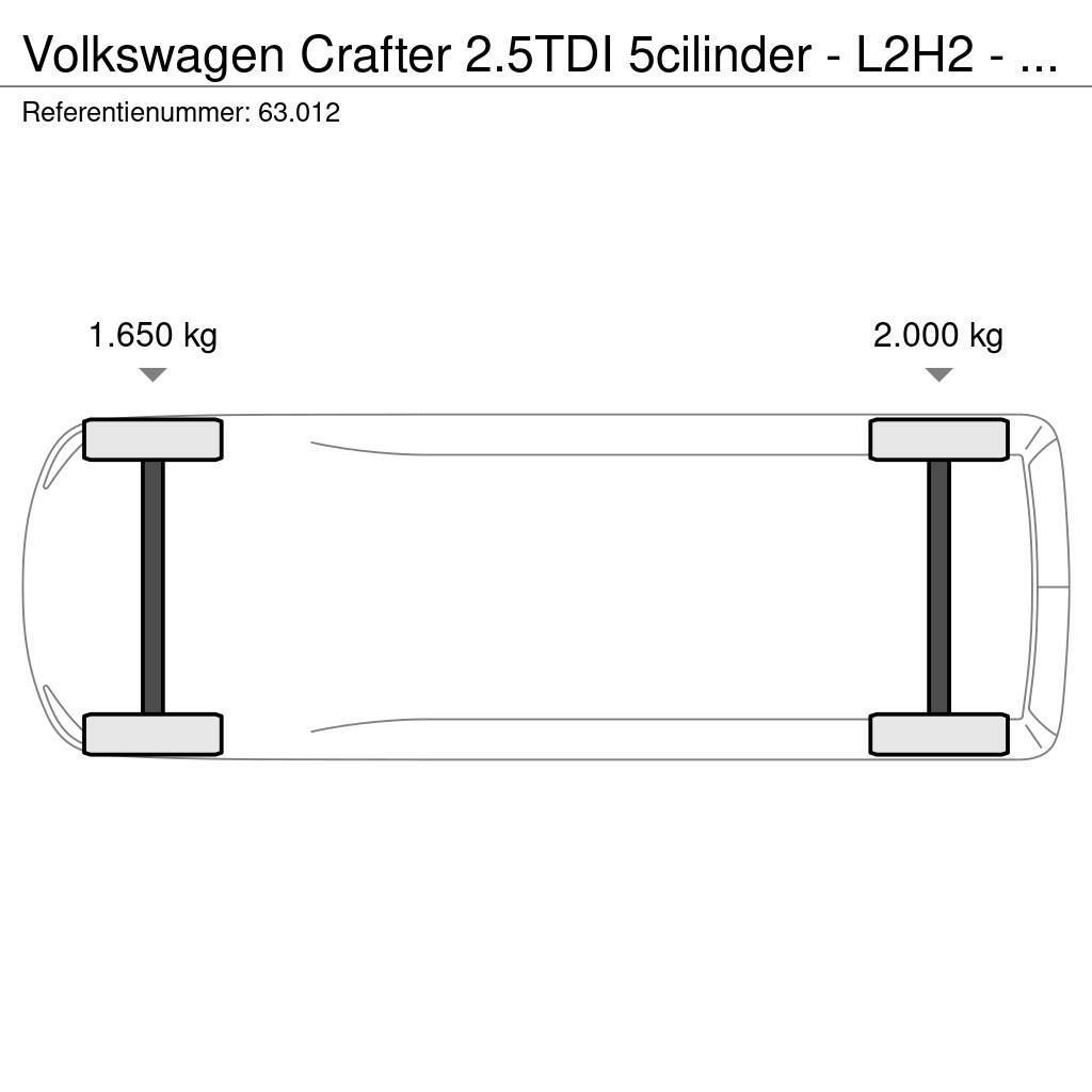 Volkswagen Crafter 2.5TDI 5cilinder - L2H2 - Klima+Cruise - 6 Jakeluautot