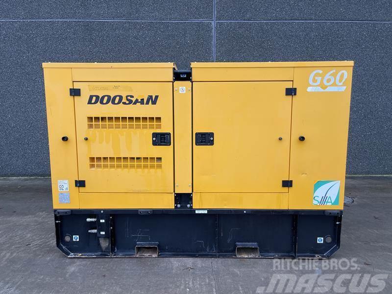 Doosan G 60 Dieselgeneraattorit