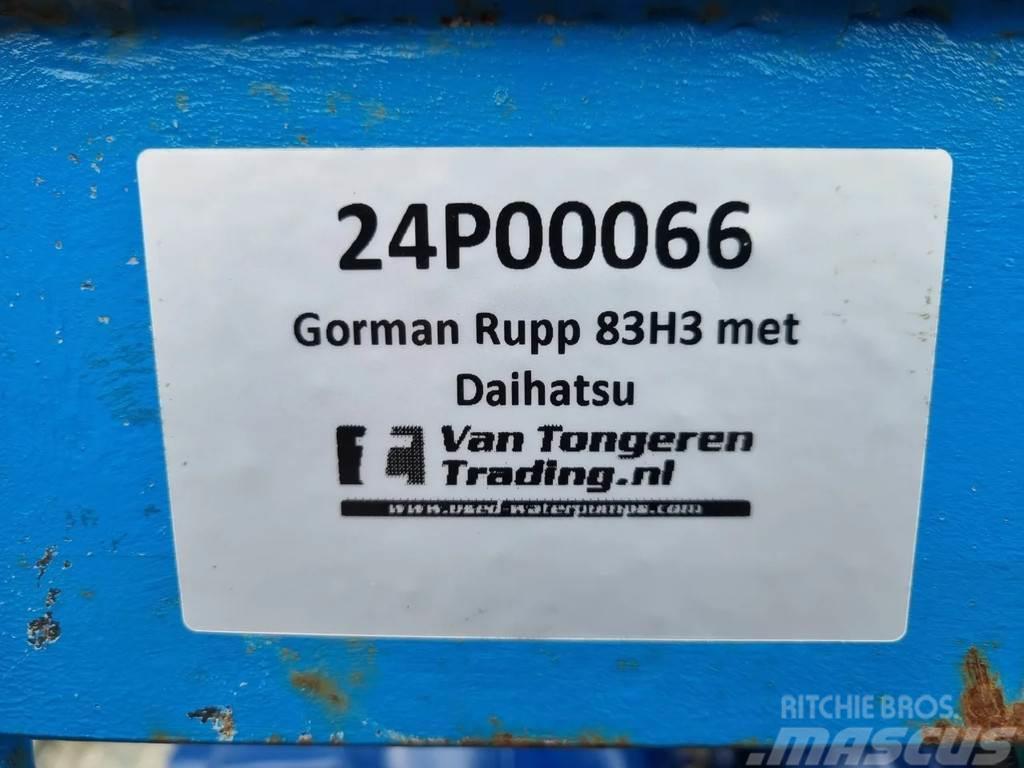 Gorman-Rupp Daihatsu DM850D Vesipumput