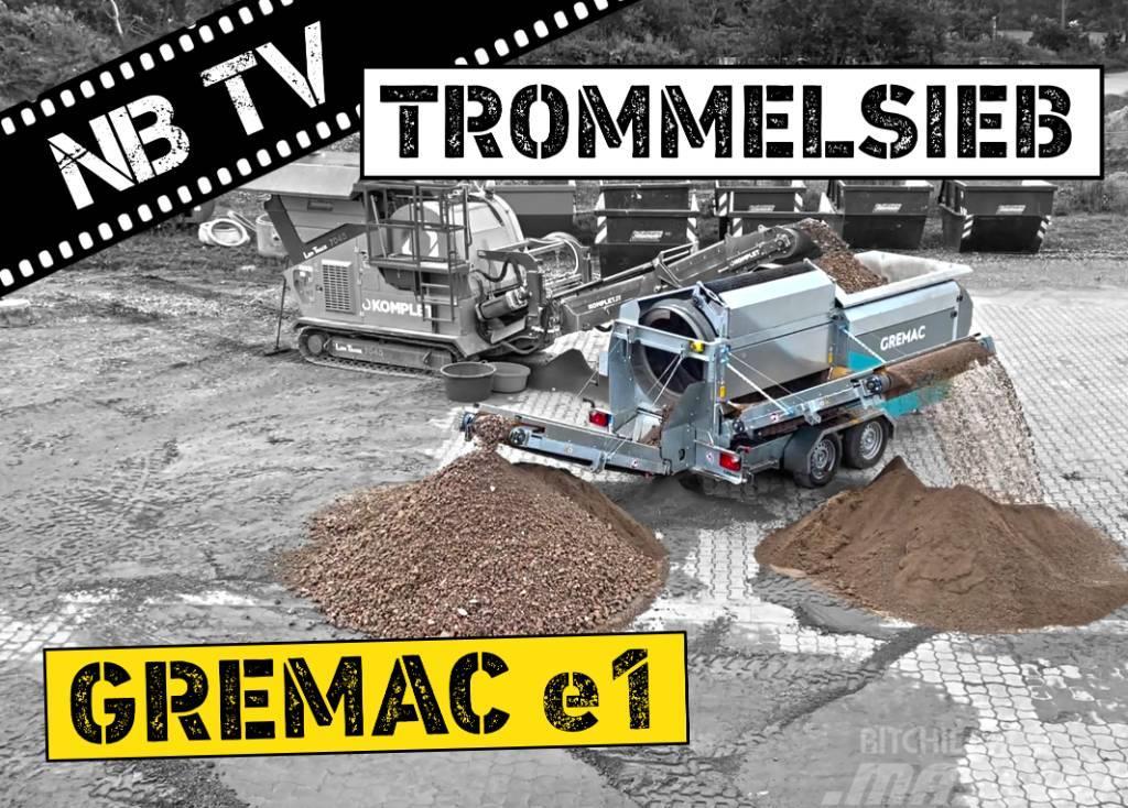 Gremac e1 Trommelsiebanlage - Radmobil Mobiiliseulat