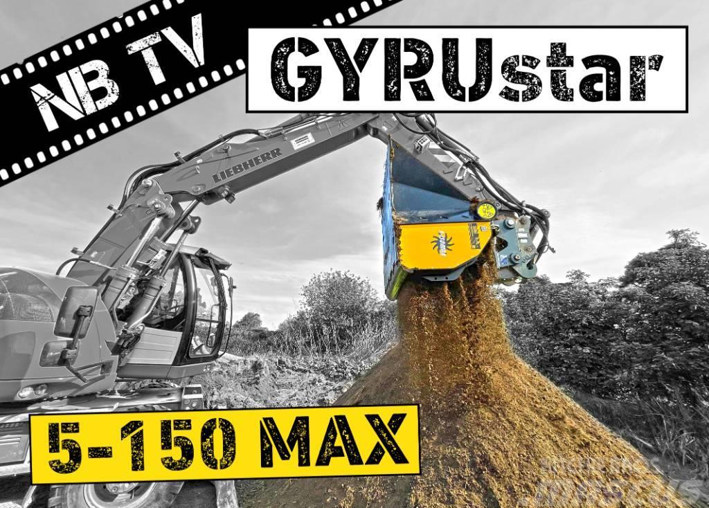 Gyru-Star  5-150MAX | Siebschaufel Radlader, Bagger Kauhat