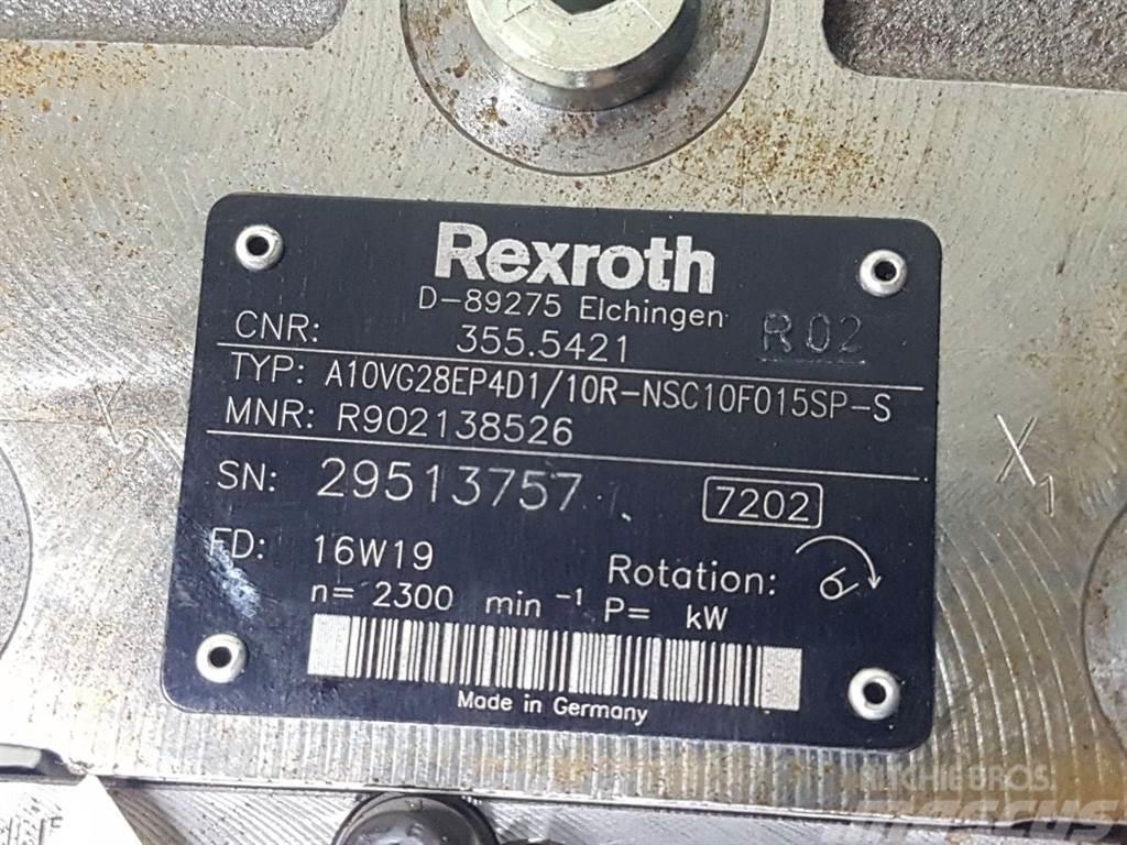 Rexroth A10VG28EP4D1/10R-Drive pump/Fahrpumpe/Rijpomp Hydrauliikka