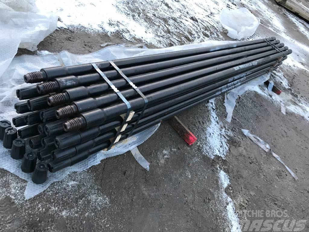 Ditch Witch JT1220 Drill pipes, Żerdzie wiertnicze Vaakaporauslaitteet