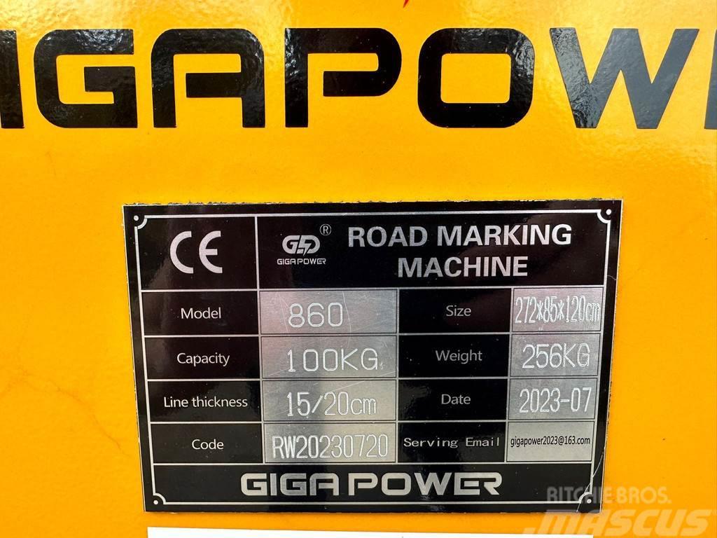  Giga power Road Marking Machine Kylmäasfalttikoneet